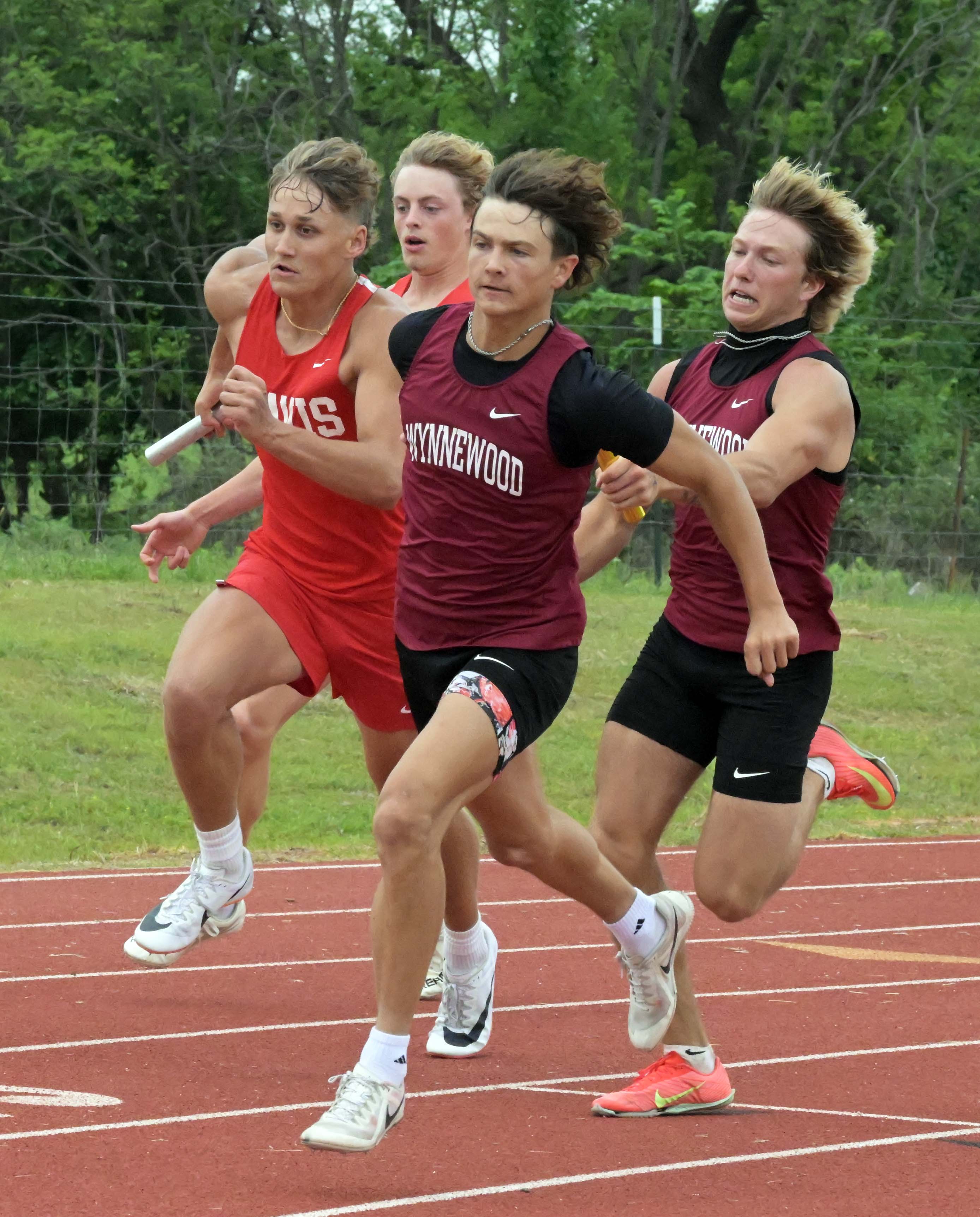Local track teams compete in Davis | Garvin County