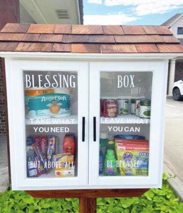 Elmore City gains Blessing Box