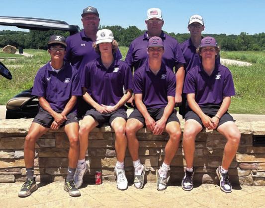 Elmore City-Pernell golf team places in top ten at State